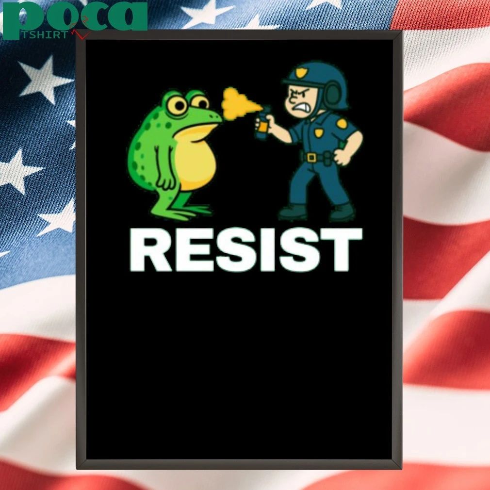 Portland Frog Protest Frogs Against Resist 2025 T-Shirt