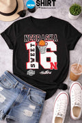 Sweet 16 Nebraska Cornhuskers 2026 NCAA Men’s Basketball Shirt