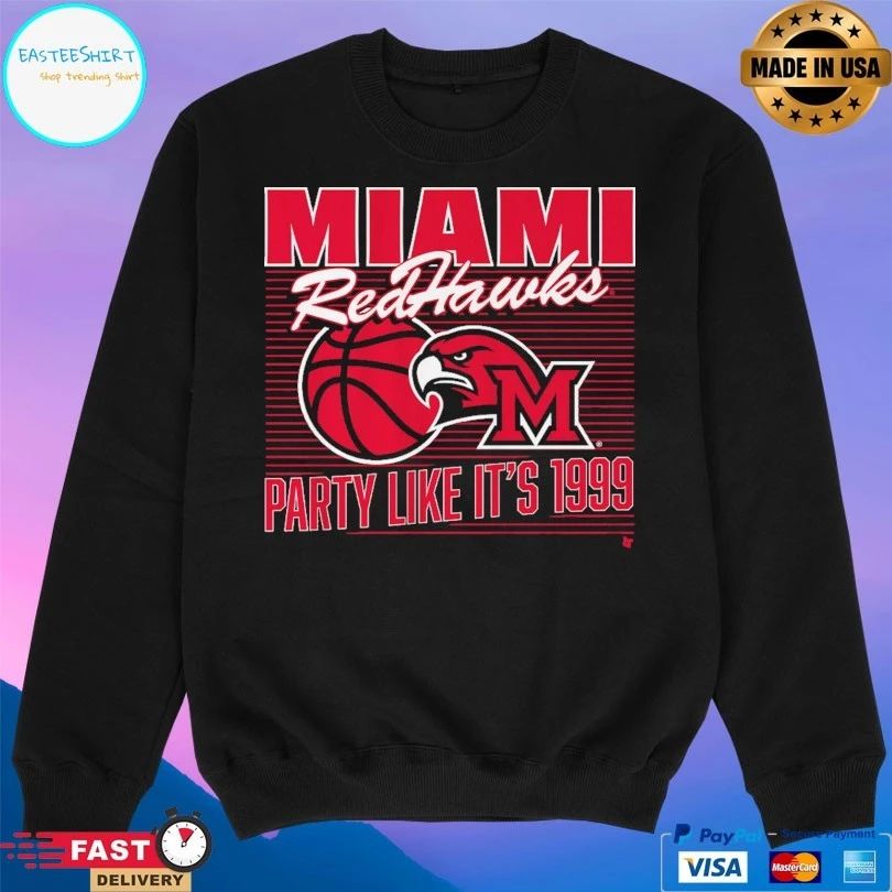Miami Redhawks (Oh) Basketball Party Like It’s 1999 T-shirts