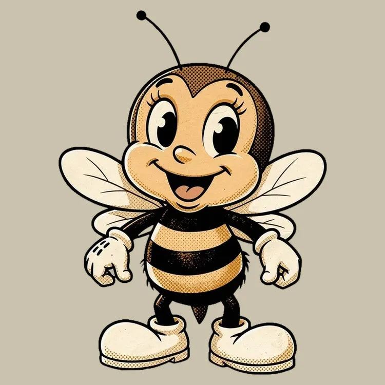 Wildflower Bee Mascot