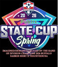 Georgia Soccer 2026 State Cup Spring logo shirt