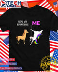 People with regular brains and me shirt