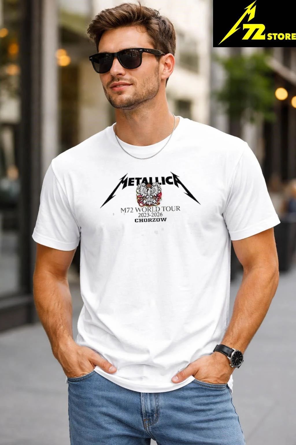 Metallica M72 Chorzow Merchandise M72 World Tour 2023 2026 Shirt