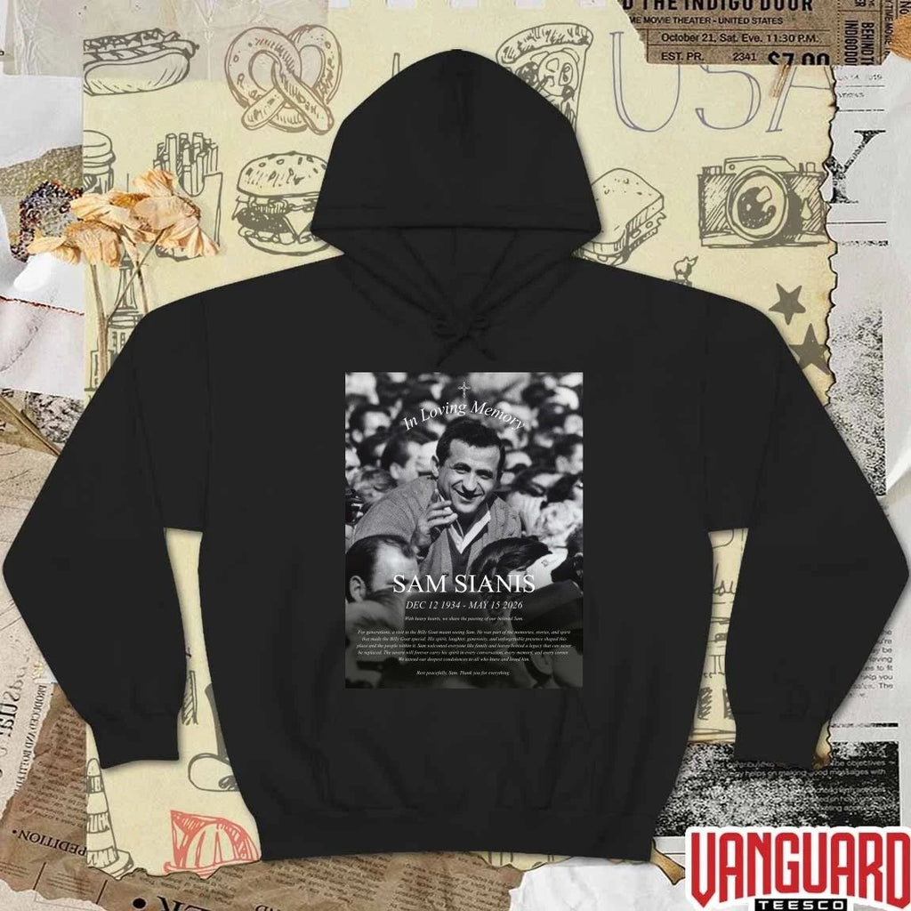 In loving Memory Sam Sianis December 12 1934 – May 15 2026 Billy Goat Tavern Poster t-shirt