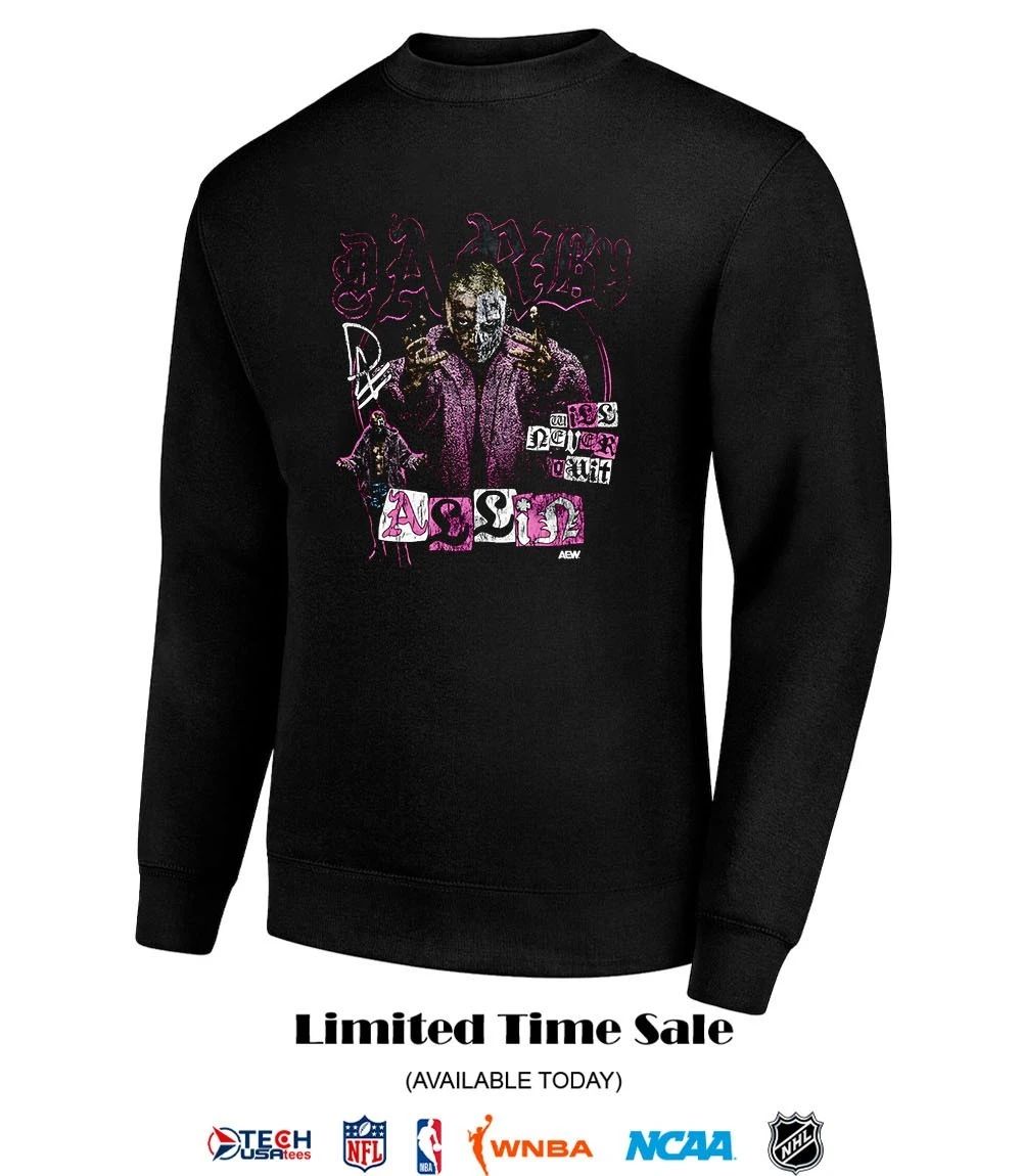 AEW World Heavyweight Champion Darby Allin will never quit shirt