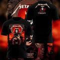 Metallica M72 World Tour 2026 Cardiff T-Shirt – Peter Diamond Poster Art – Principality Stadium Wales Pop-Up Limited Unisex Tee