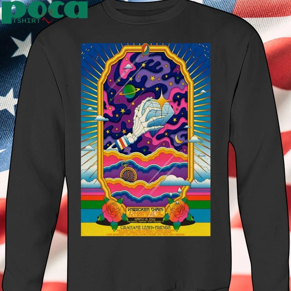 Grahame Lesh And Friends Port Chester NY 3 15 2026 Poster T-shirt