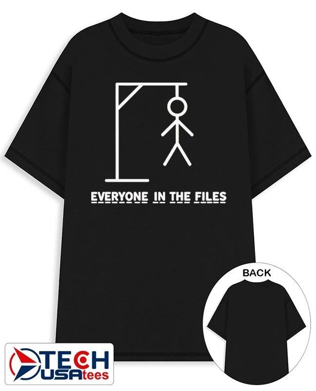 Hangman everyone in the files shirt