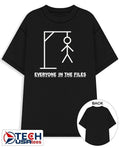 Hangman everyone in the files shirt