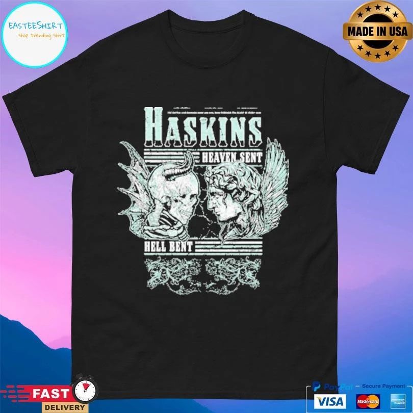 Haskins Heaven Sent Hell Bent 2024 Angels And Demons T-shirts
