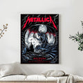 Metallica Pop-Up Shop Exclusive Poster Bologna Italy June 3 2026 Official