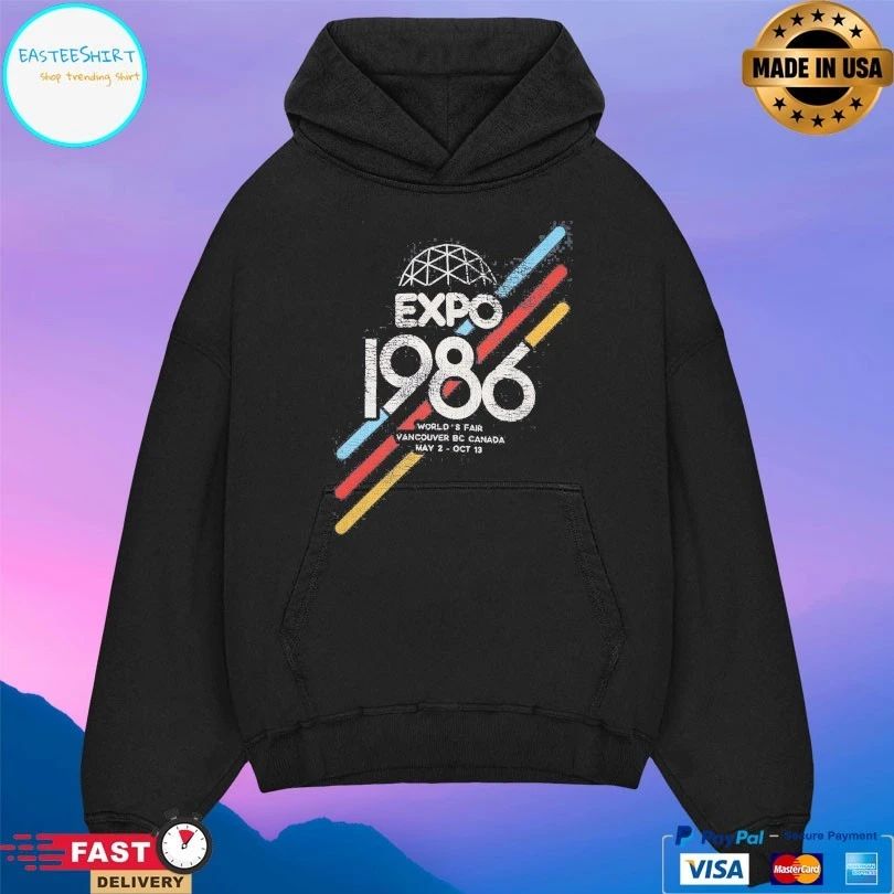 Expo 1986 World’s Fair Vancouver Bc Canada May 2 Oct 13 T-shirt