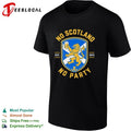 No Scotland No Party Est 1873 Football T-shirt