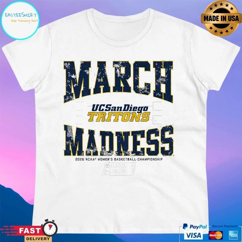 Uc San Diego Tritons Wbb March Madness 2026 Ncaa Women’s Basketball Championship T-shirts
