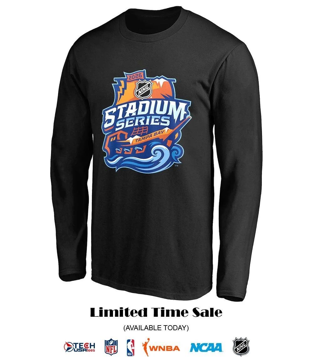 2026 NHL Stadium Series Tampa Bay logo shirt