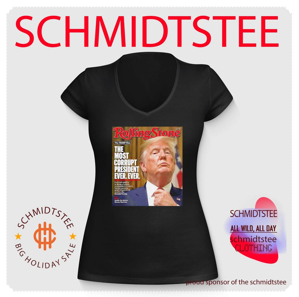 Rolling Stone the Trump Files the most corrupt president ever shirt