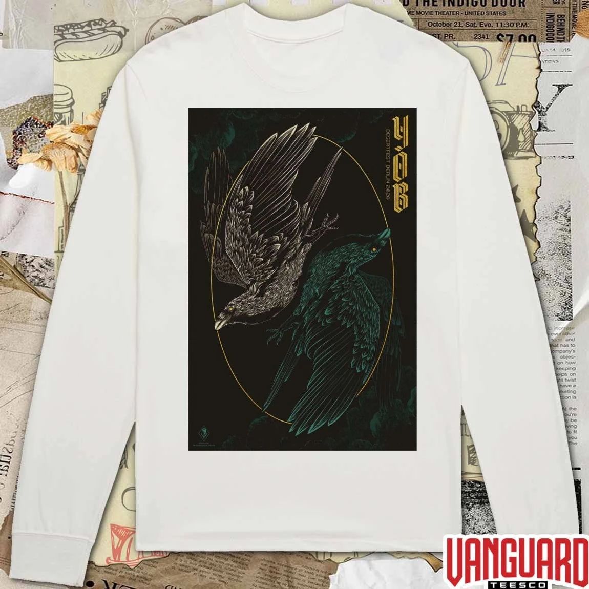 New YOB Desertfest Berlin 2026 Poster t-shirt