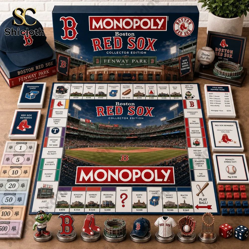 Boston Red Sox Fenway Park Collector’s Edition Monopoly Board Game