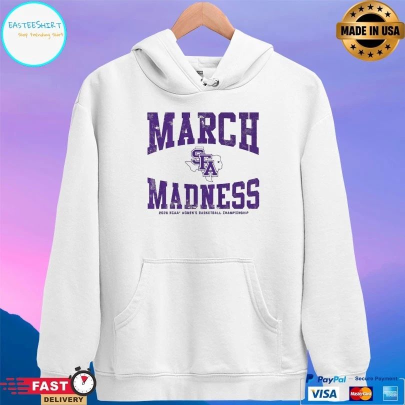 Stephen F Austin Ladyjacks WBB 2026 March Madness NCAA Women’s Basketball Championship T-shirts