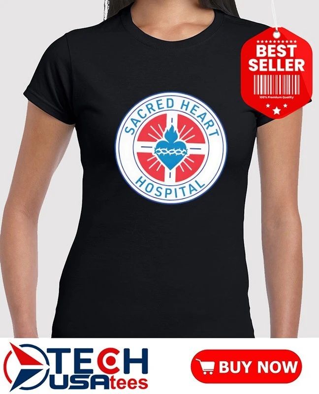 Sacred Heart Hospital logo shirt