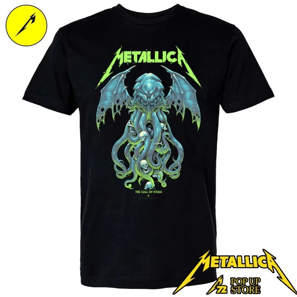 Metallica Pop-Up Store M72 World Tour 2026 Ktulu T-Shirt