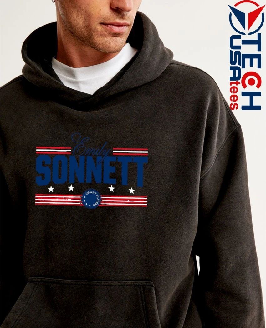 Emily Sonnett USWNT Players American Women’s Soccer stars and stripes shirt