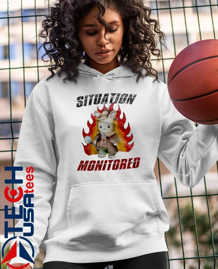 Rabbit situation monitored shirt