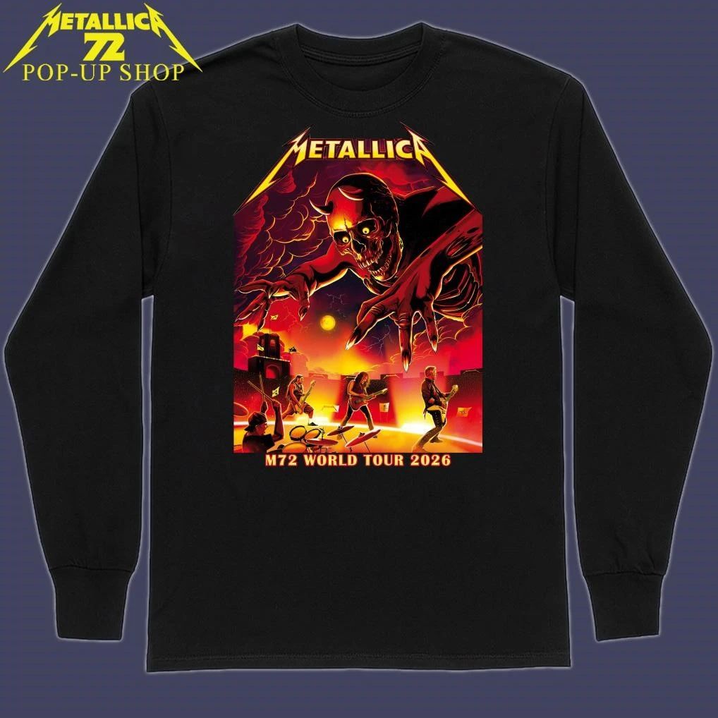 Metallica M72 Bologna June 3, 2026 Art by Nino Cammarata World Tour Italy 2026 T-Shirt
