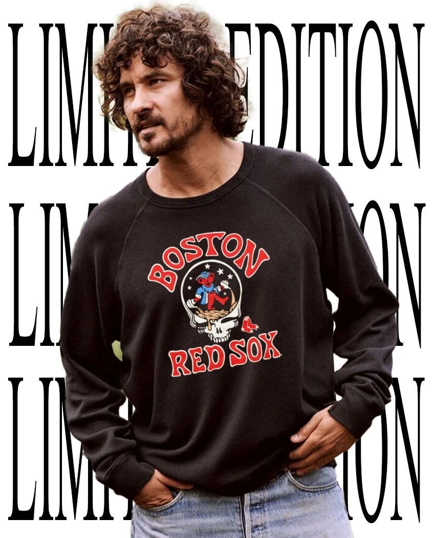 Boston Sox Grateful Dead Patriot Dancing Bear Skull Vintage shirt