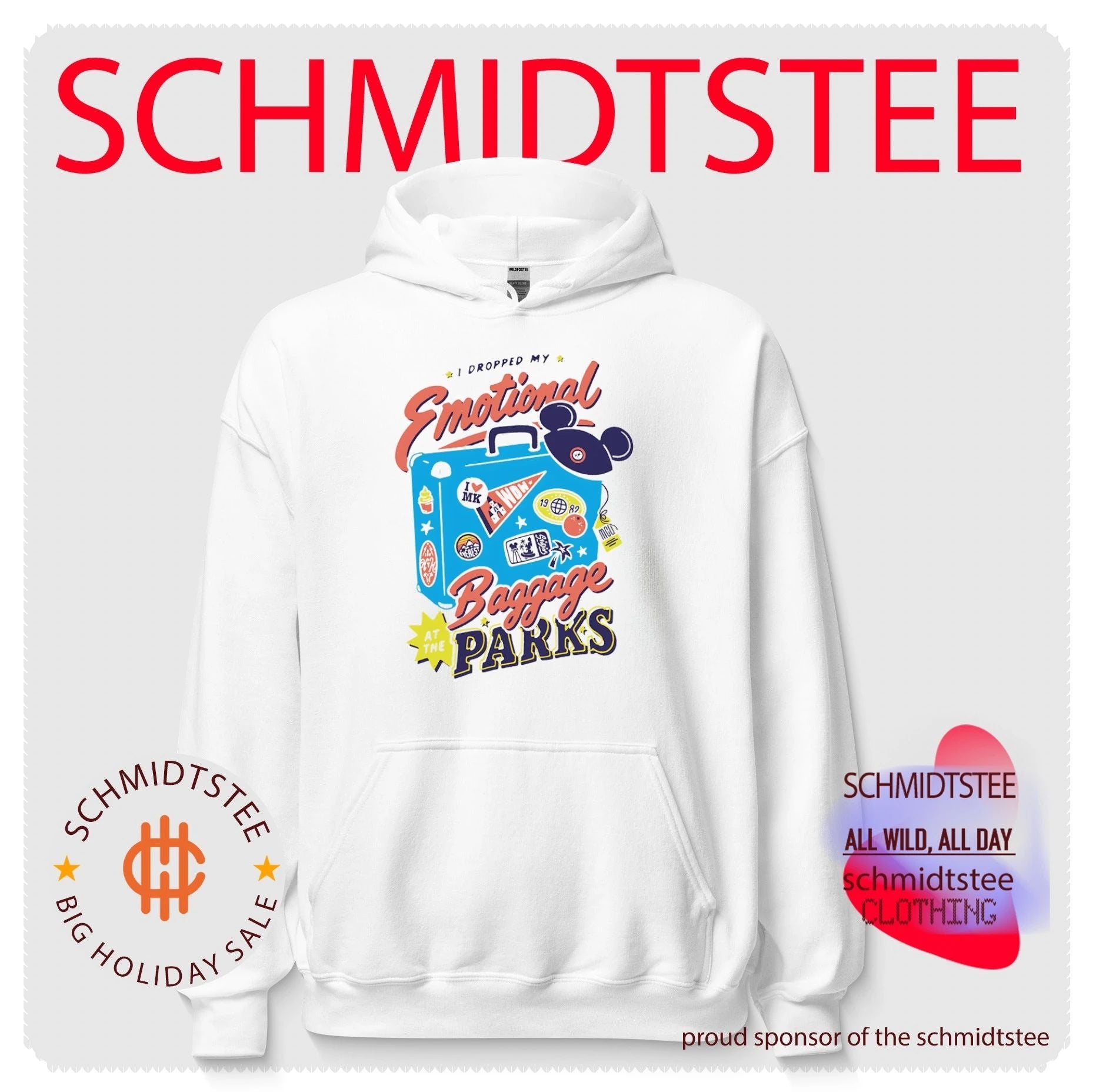 I Dropped My Emotional Baggage at the Parks shirt