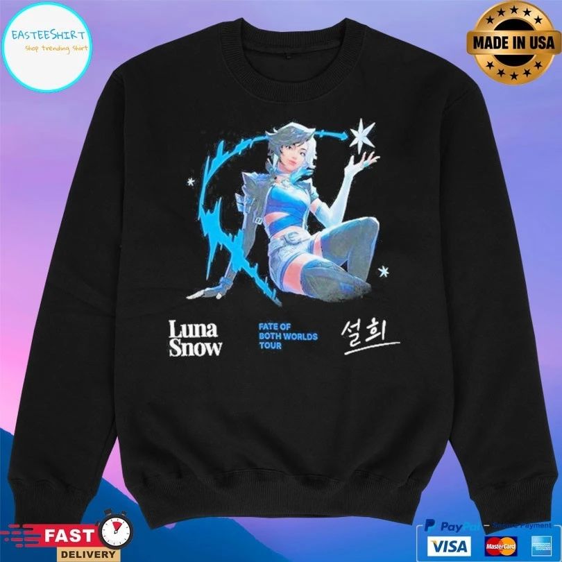 Luna Snow Fate Of Both Worlds Tour T-shirts