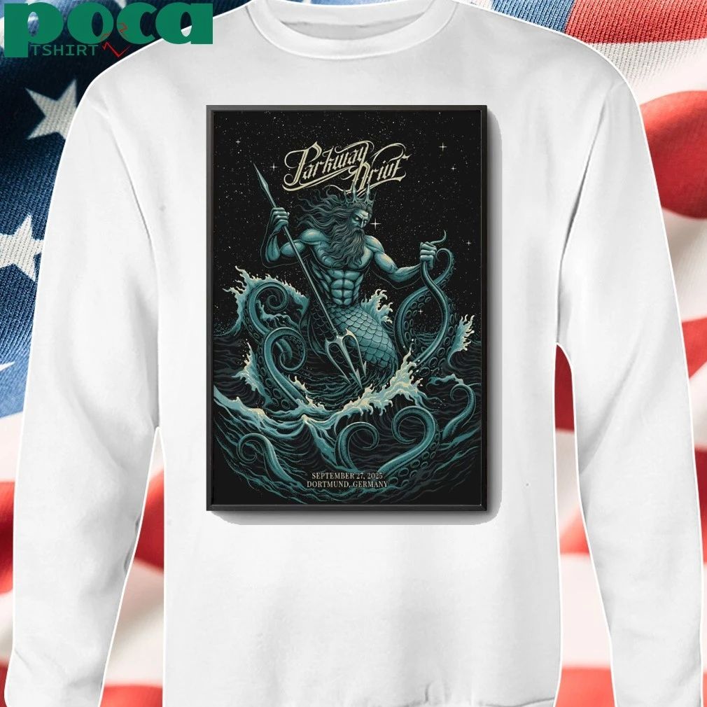Parkway Drive September 27 2025 In Dortmund, Germany Tour Poster shirt