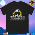 Wasteland Dining Brahmin Wild Wings Grill And Bar Hunger Never Changes T-shirt