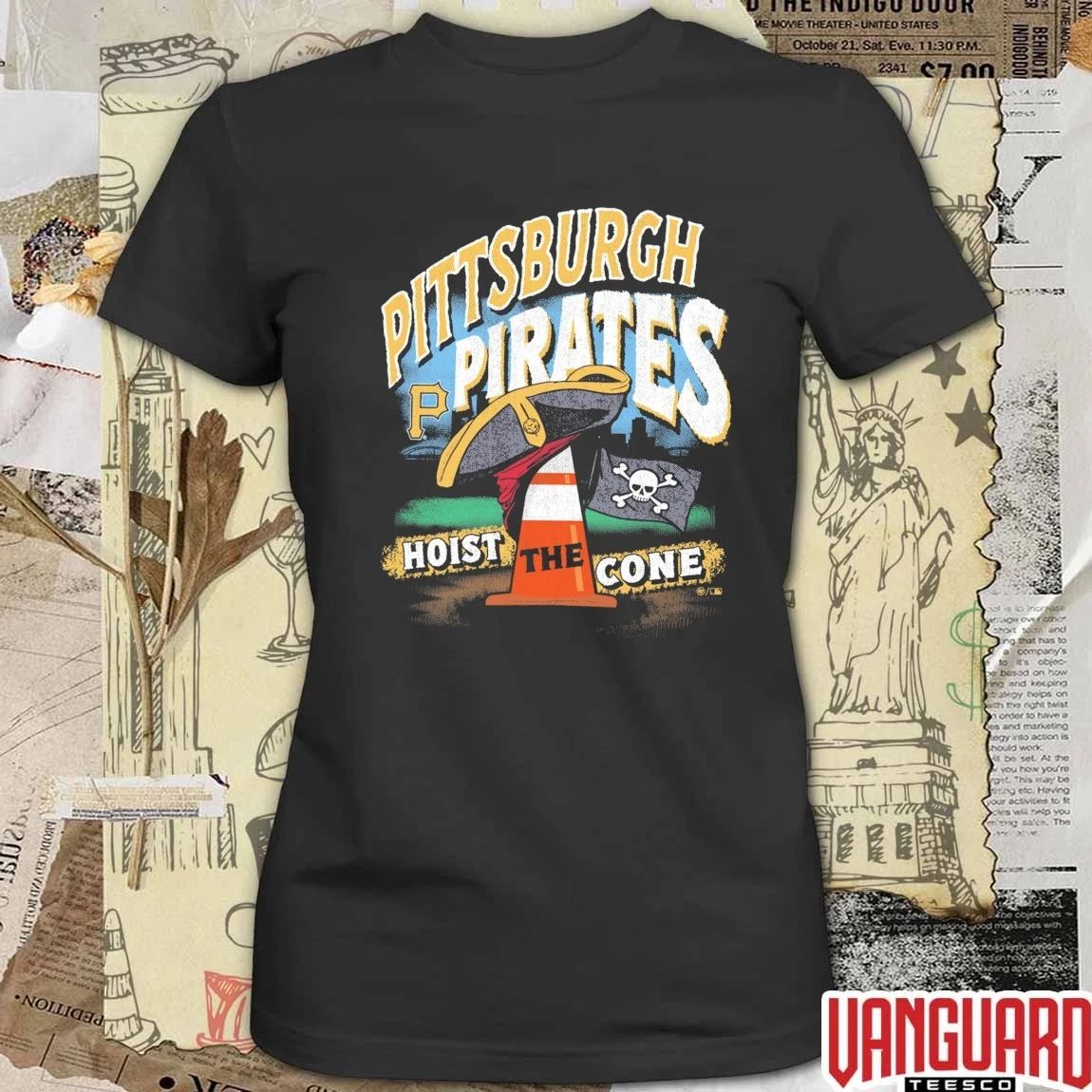 Pittsburgh Pirates MLB 2026 Hoist the Cone Regional Franklin t-shirt