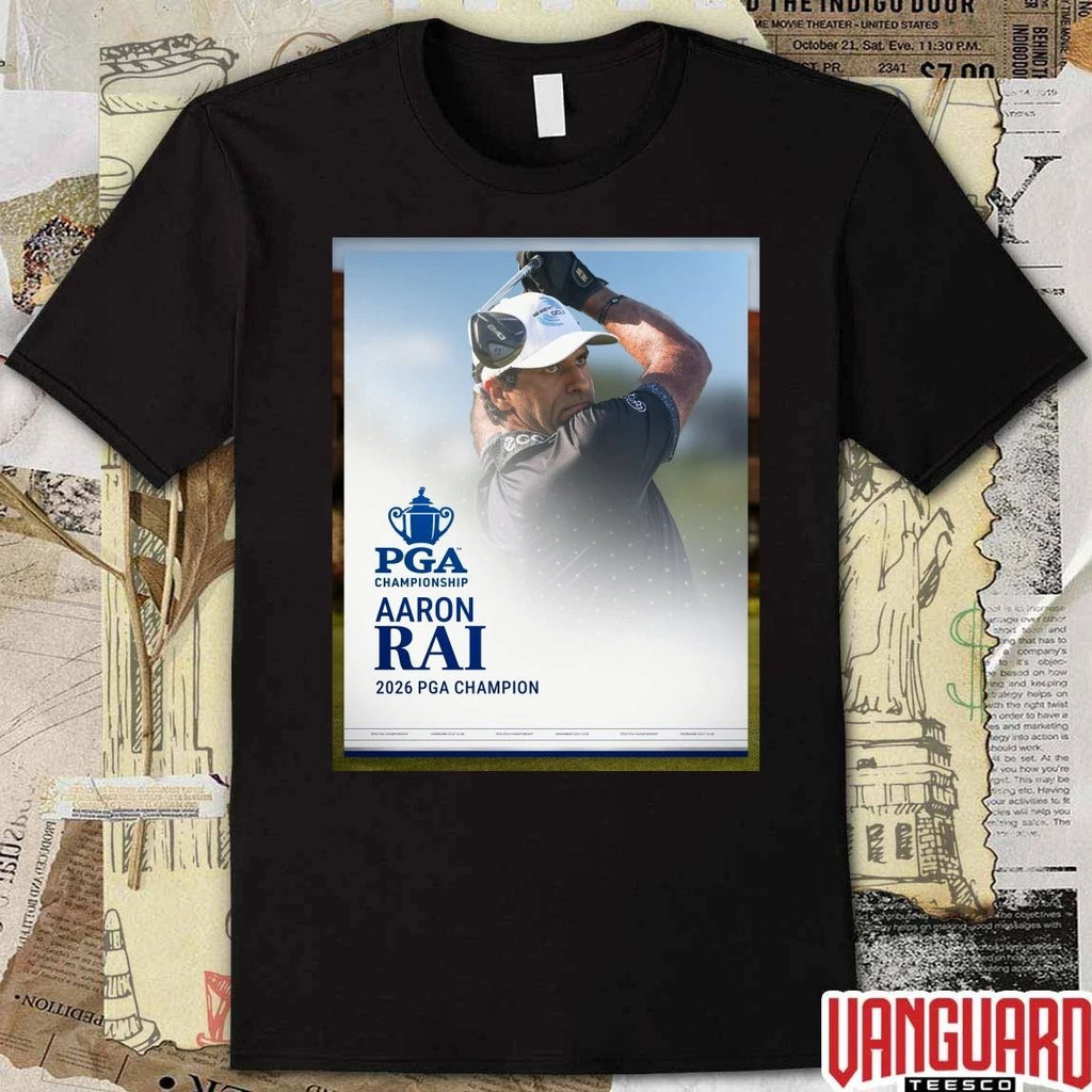 PGA Championship Aaron Rai 2026 PGA Champion Poster t-shirt
