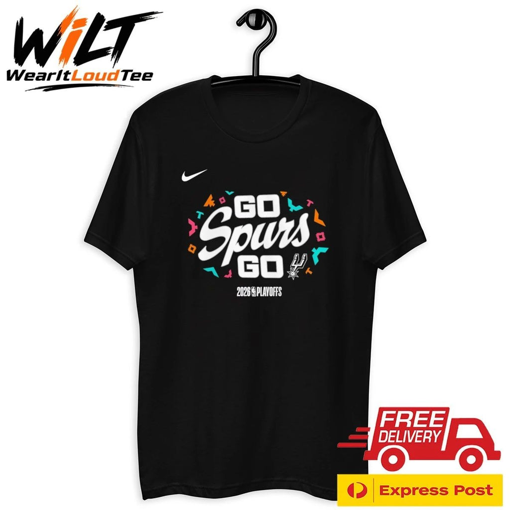 Go Spurs Go San Antonio Spurs 2026 NBA Playoffs Shirt