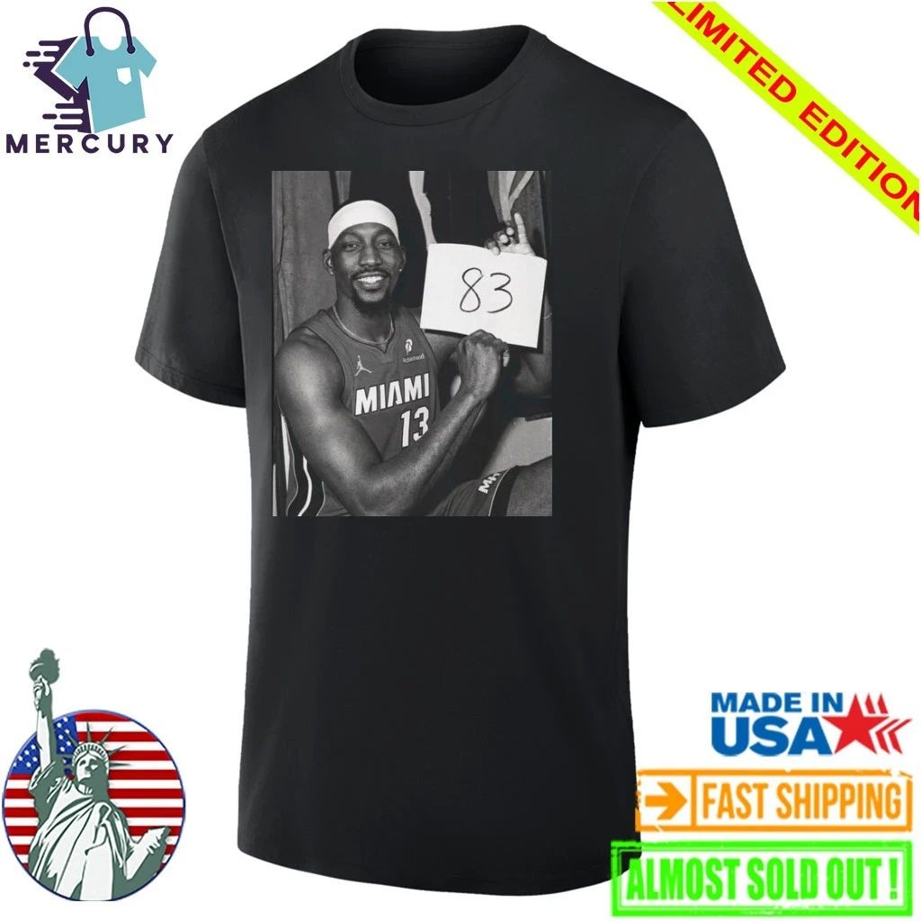 Bam Adebayo 83 Sign Shirt