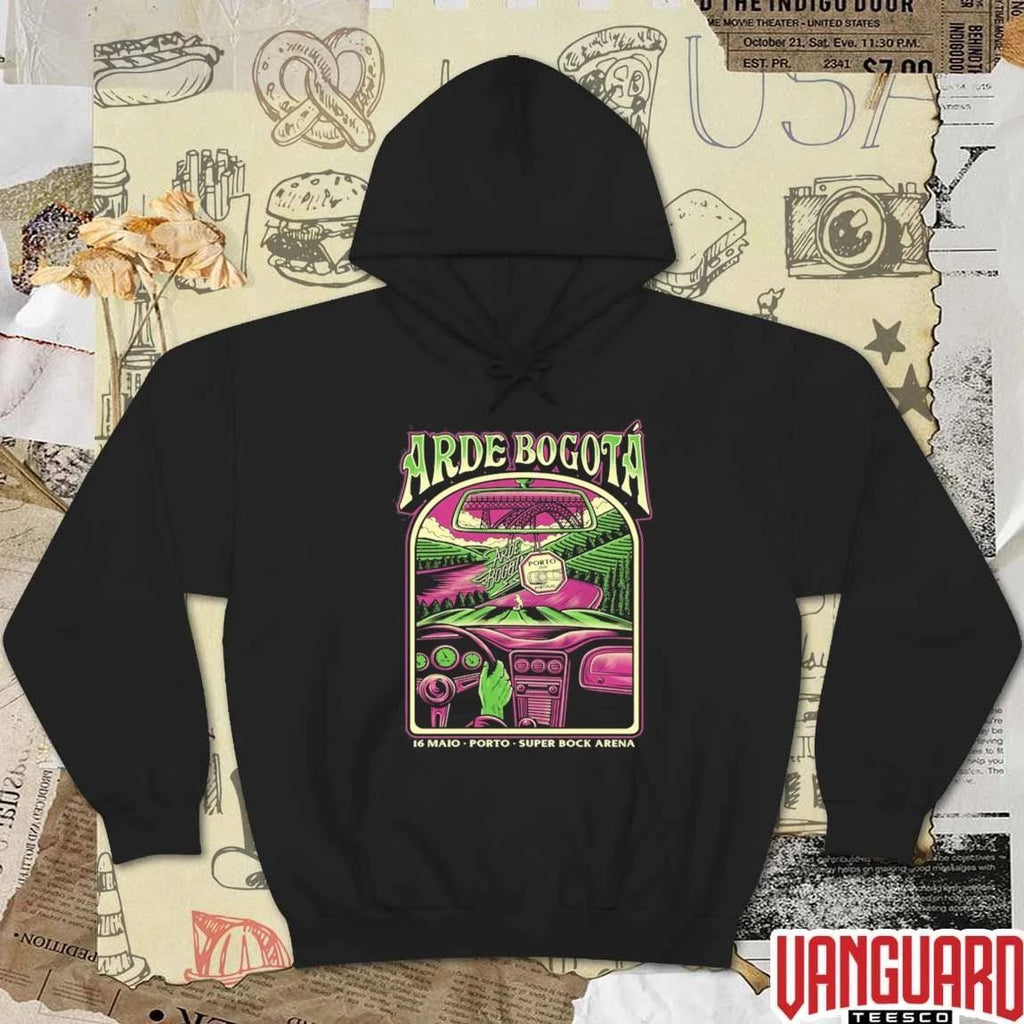 Arde Bogotá Pop Up Tee Porto, Portugal Super Bock Arena May 16 2026 t-shirt