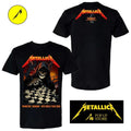 Metallica M72 Frankfurt 2026 Pop Up Shop Poster for Frankfurt Germany at Deutsche Bank Park On 22nd And 24th May 2026 Shirt