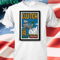 Clutch Tour Milwaukee, WI Aug 14 2025 Poster shirt