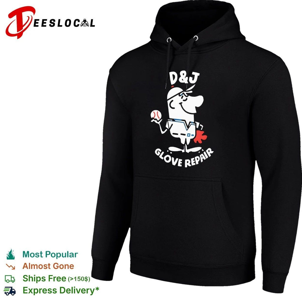 D&J Glove Repair baseball vintage sports T-shirt