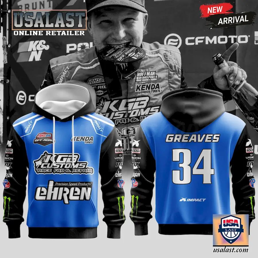 Kyle Greaves Championship Off-Road Hoodie Jersey