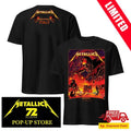 Metallica Tour 2026 Bologna Italy Two Sided Shirt