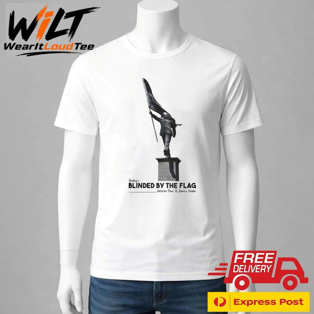 Banksy London Statue Shirt