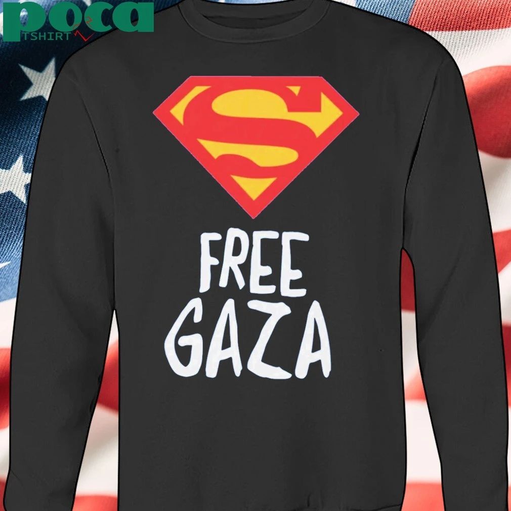 Superman Free Gaza Shirt