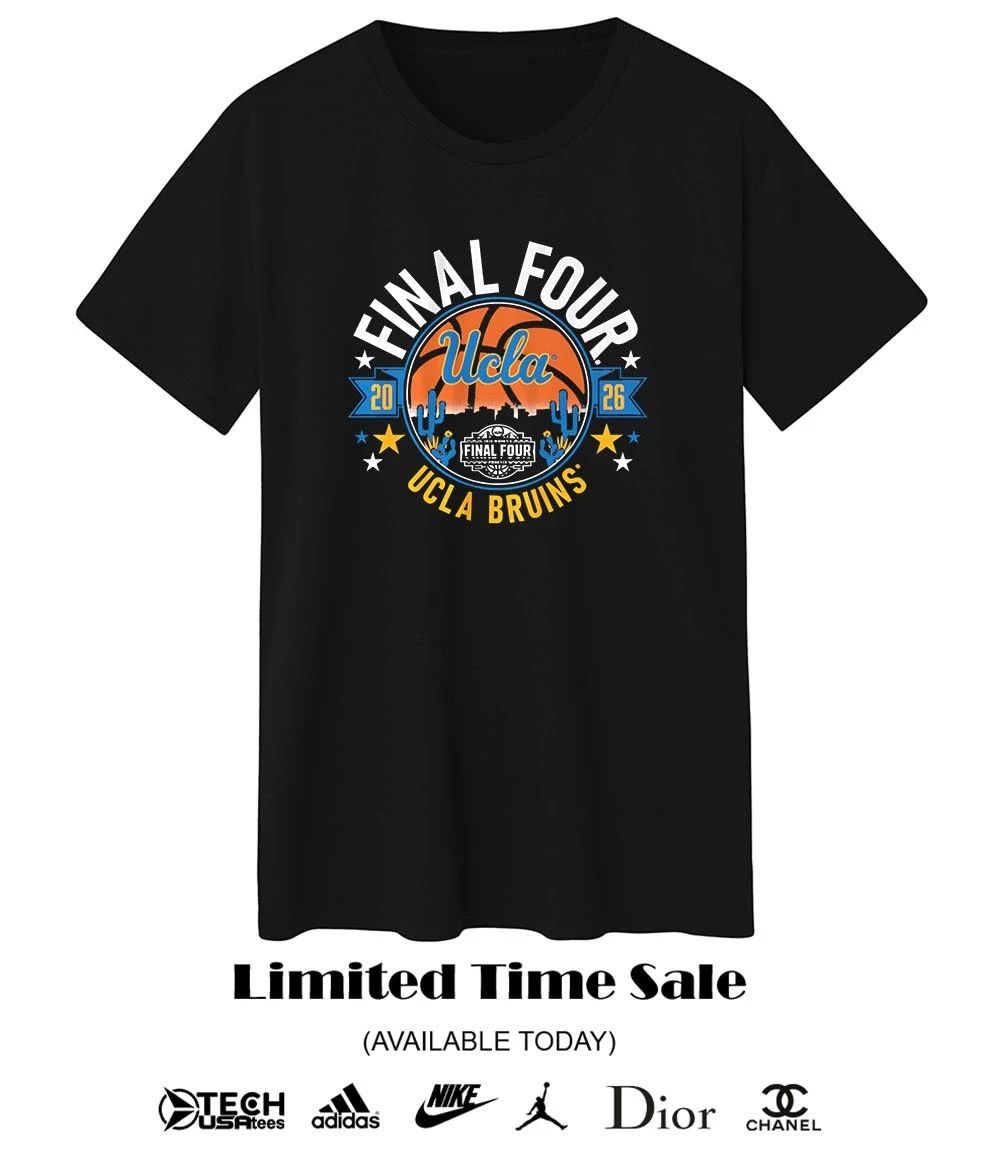 UCLA Bruins 2026 Final Four skyline shirt