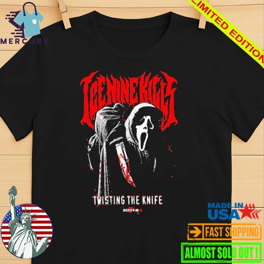 Ice Nine Kills Scream 7 Twisting The Knife Distance Shirt