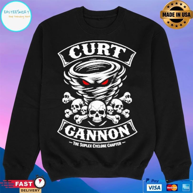 Curt Gannon The Suplex Cyclone Chapter T-shirts
