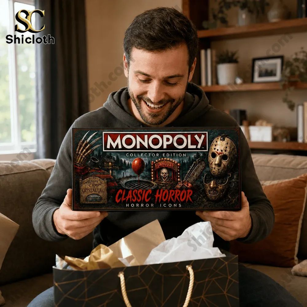 Classic Horror Icon Collector Edition Monopoly Board Game