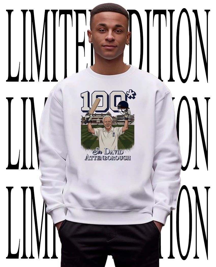 Uncle Reco 100 years Sir David Attenborough shirt